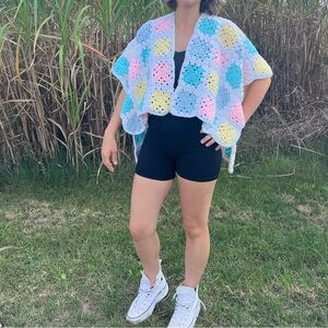 Granny square cardigan
